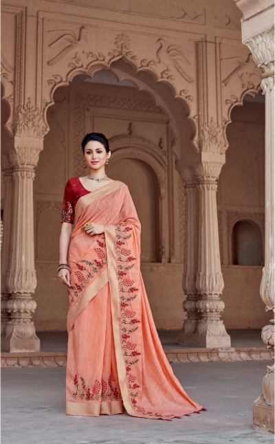 Party wear indian wedding designer saree 9103