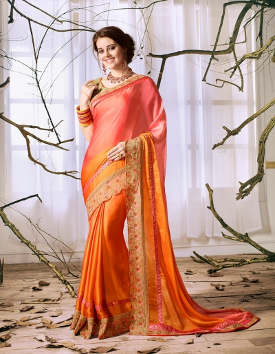 Party wear indian wedding designer saree 6304