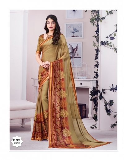 Party wear indian wedding designer saree 7505