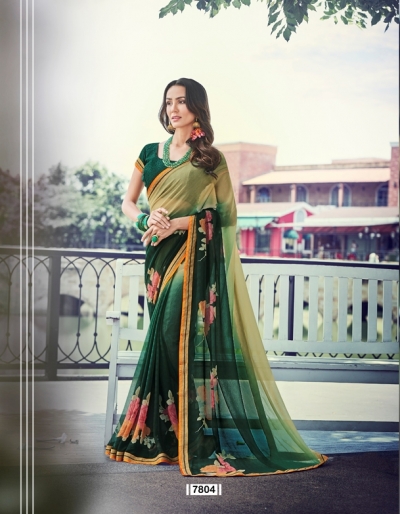 Party wear indian wedding designer saree 7804