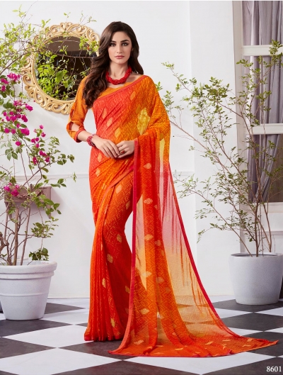 Party wear indian wedding designer saree 8601