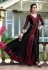 maroon shade silk digital printed long gown 9008