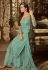 sea green net palazzo suit 61004