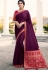 prachi desai purple gold silk saree with blouse 20768