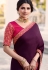 prachi desai purple gold silk saree with blouse 20768