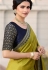 prachi desai mustard banarasi silk saree with blouse 20764