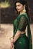 prachi desai green silk georgette printed saree 20315