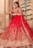 red net embroidered circular lehenga choli 2002