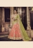 pink net circular lehenga choli 5142