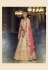 beige satin embroidered circular lehenga choli 5137