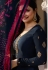 prachi desai dark blue crepe straight churidar bollywood suit 9963