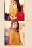 prachi desai yellow crepe straight churidar bollywood suit 9962