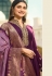 prachi desai purple silk long anarkali suit 10232