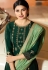 prachi desai green silk embroidered trouser style suit 36246