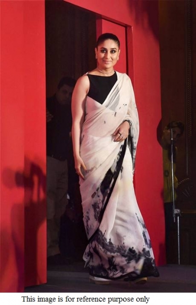Bollywood Kareena kapoor inspired pure organza  saree